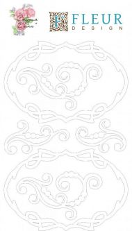 Иллюстрация Набор чипборда "Разные рамки 4", 10х15 см