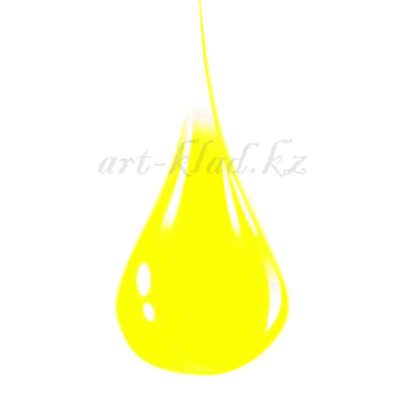 Иллюстрация Пигментный неоновый краситель "Яркий желтый"