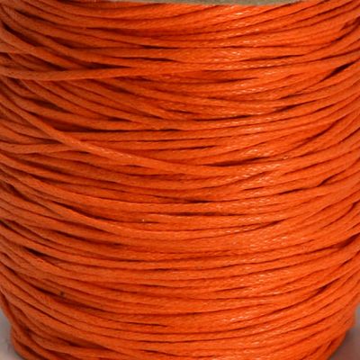 Иллюстрация Шнур вощёный, оранжевый, 1 мм