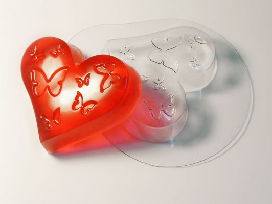 Иллюстрация Пластиковая форма для мыла "Влюбленность"