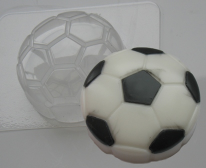 Иллюстрация Пластиковая форма для мыла "Футбольный мяч"