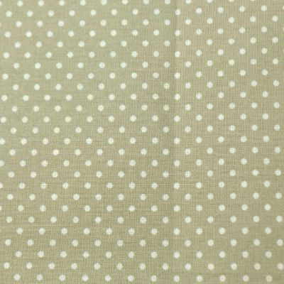 Иллюстрация Отрез хлопковой ткани "Мелкий горошек", 40х50 см, цвет: серый