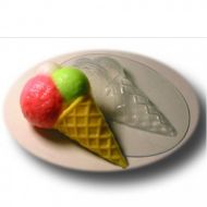 Иллюстрация Пластиковая форма для мыла "Мороженое"