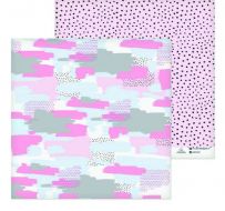 Иллюстрация Бумага для скрапбукинга "Розовые оттенки", 30,5х30,5 см