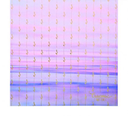 Иллюстрация Бумага для скрапбукинга с фольгированием «Счастье ждёт тебя», 30,5 х 30,5 см, 250 г/м