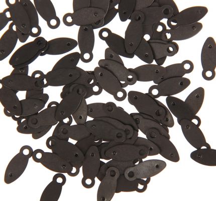 Иллюстрация Набор пластиковых анкеров, цвет : черный, 10 штук