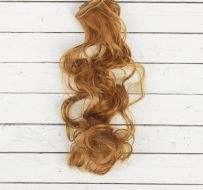 Иллюстрация Волосы для кукол "Кудри" длина 40 см, ширина 50 см, №27А
