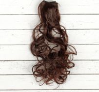 Иллюстрация Волосы для кукол "Кудри" длина 40 см, ширина 50 см, №6А