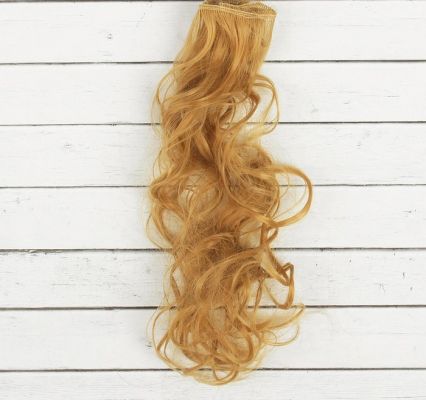 Иллюстрация Волосы для кукол "Кудри" длина 40 см, ширина 50 см, №27