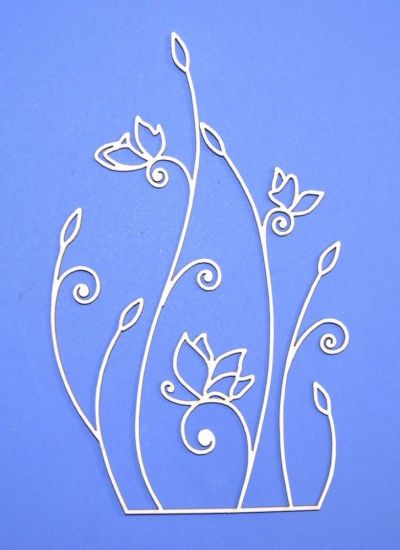 Иллюстрация Набор чипборда "Цветы" (малые)
