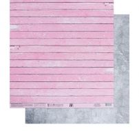 Иллюстрация Бумага для скрапбукинга «Розовые досочки», 30.5 × 32 см, 180 гм