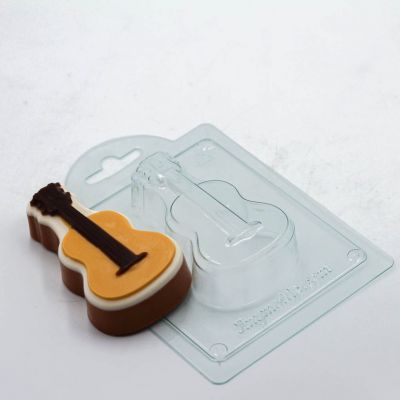 Иллюстрация Пластиковая форма для мыла "Гитара"