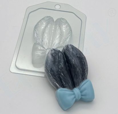 Иллюстрация Пластиковая форма для мыла "Уши зайца"