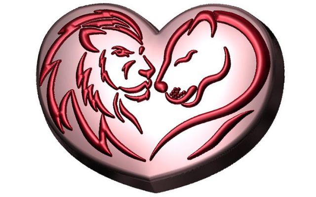 Иллюстрация Пластиковая форма для мыла "Львиное сердце"